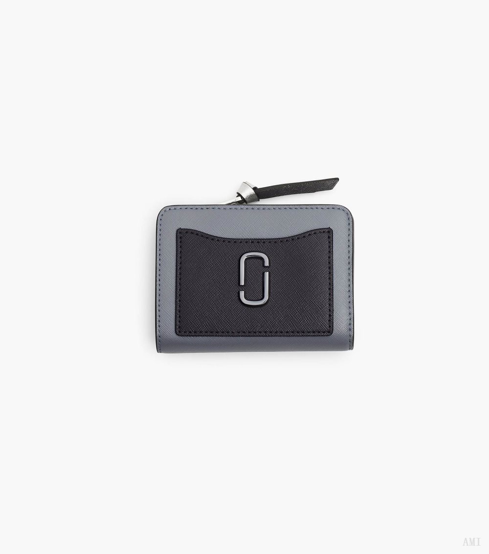 The Utility Snapshot Mini Compact Wallet - Wolf Grey Multi