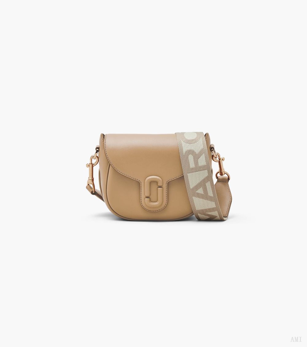 The J Marc Small Saddle Bag - Camel