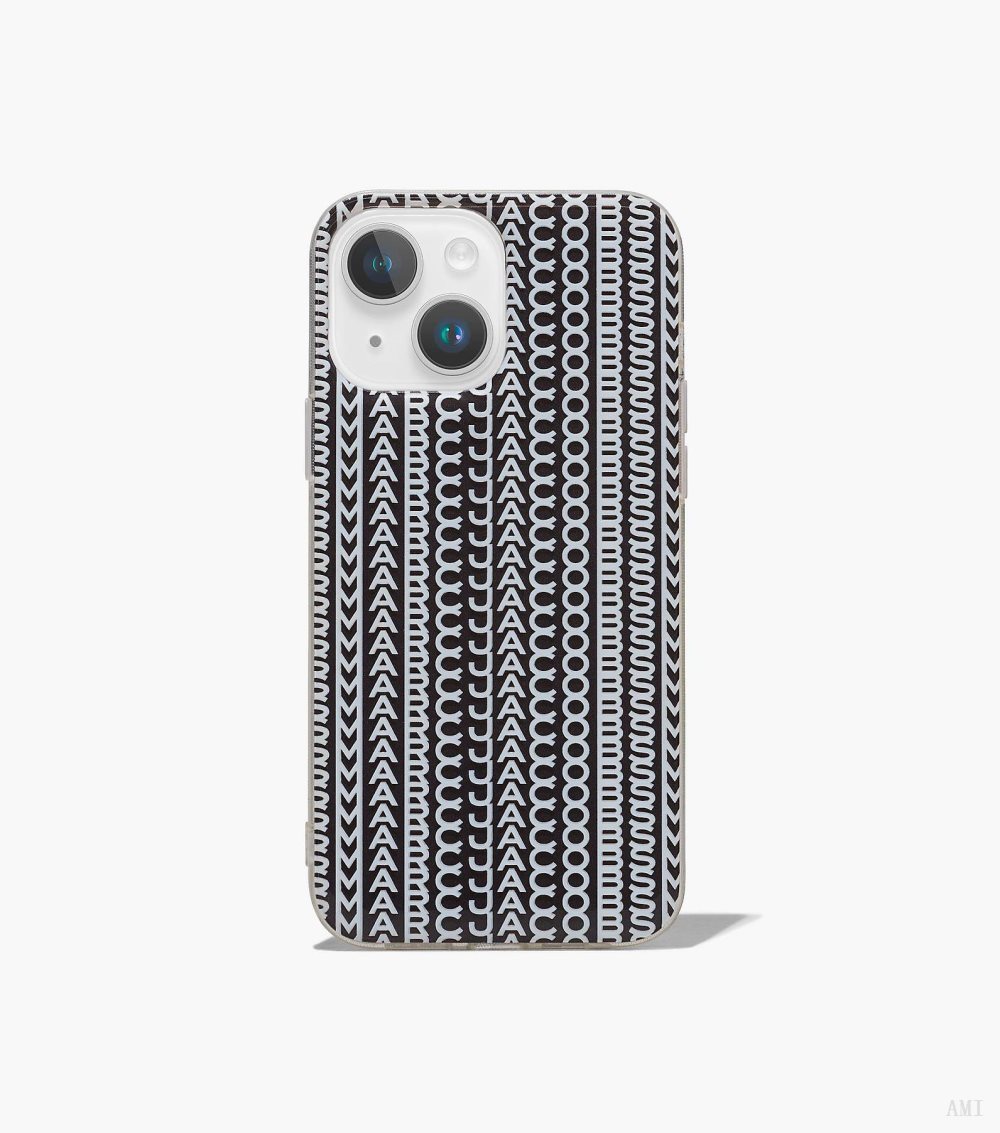 The Monogram Iphone Case 14 - Black/White