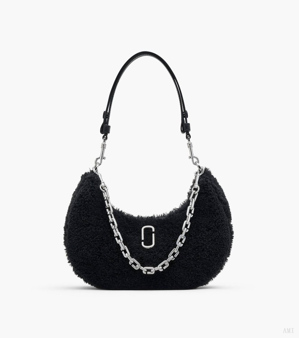 The Teddy Curve Bag - Black