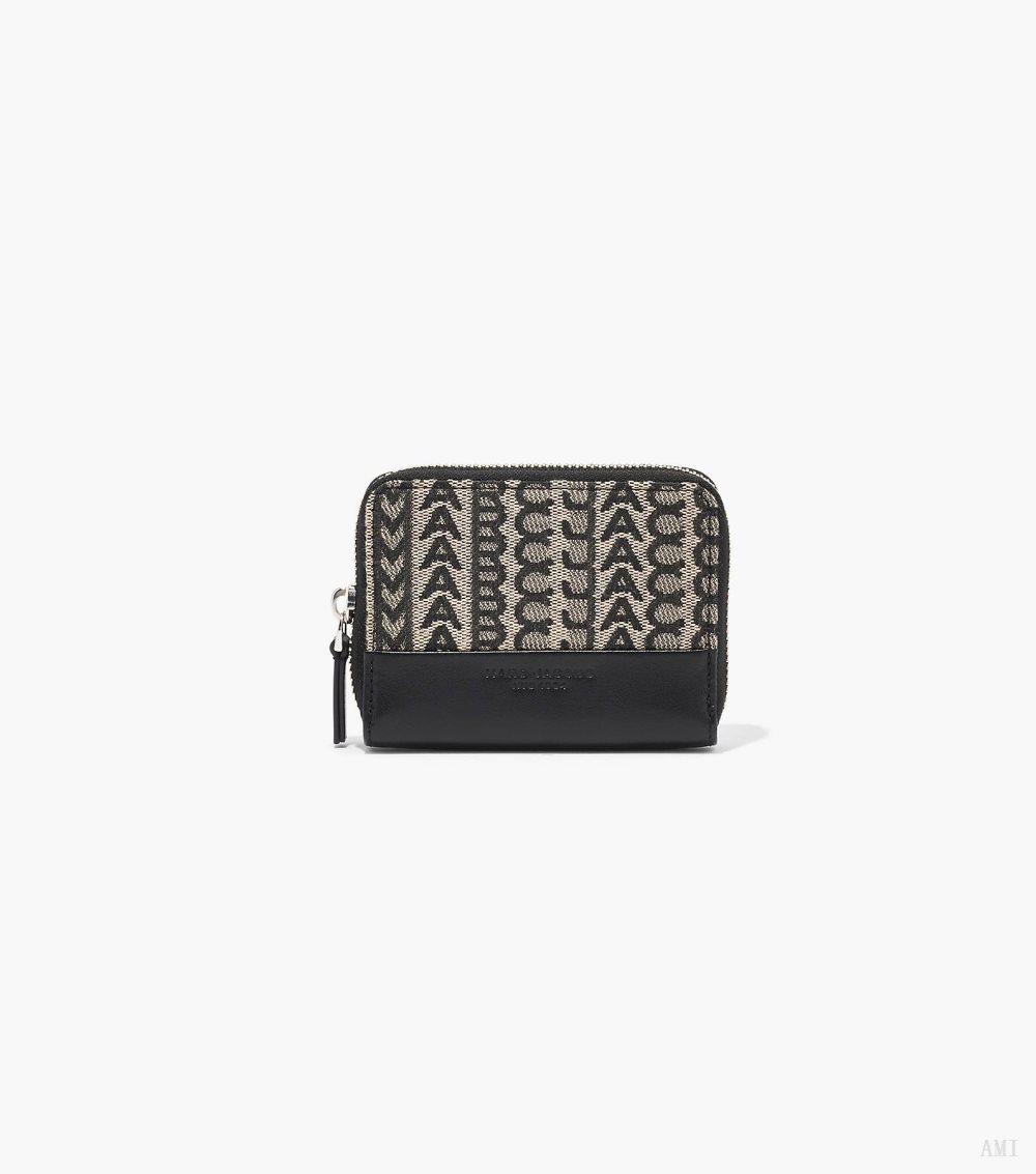 The Monogram Zip Around Wallet - Beige Multi